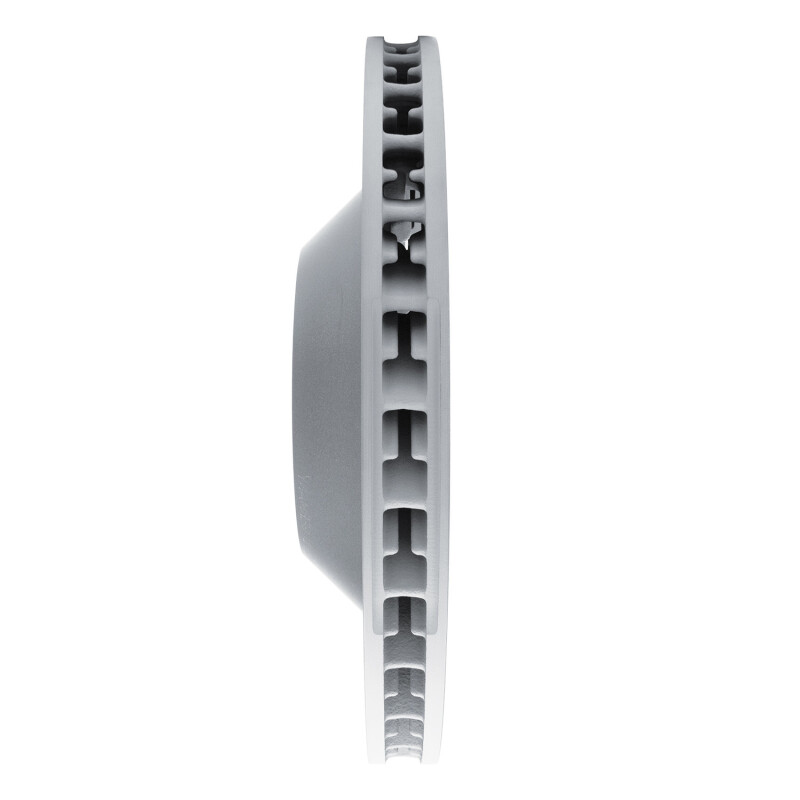 Porsche 911 Brake Rotor (1) - Left Front - R1 Concepts - Drilled Carbon Alloy GeoMET - `13-`19